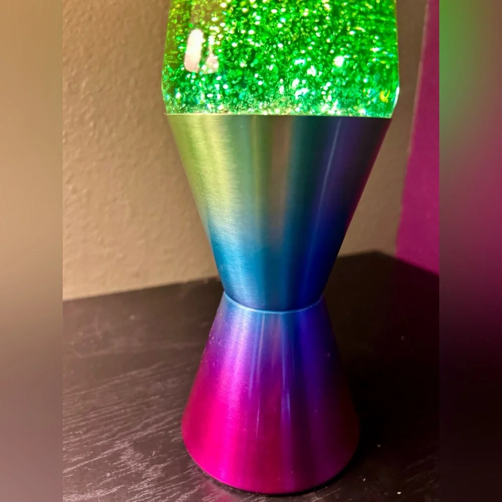 Gorgeous Rainbow Glitter Lava Lamp for - Picture 6 of 9